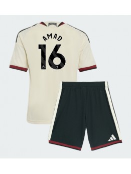 Manchester United Amad Diallo #16 Replika Tredje Kläder Barn 2026-27 Kortärmad (+ byxor)